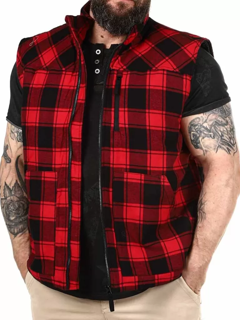 Lumber Vest - Rod/Sort^Brandit Clearance