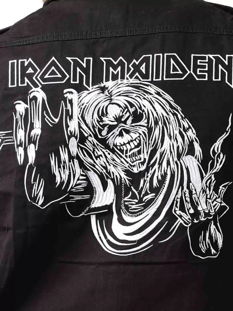 Iron Maiden Vintage Skjorte - Sort^Brandit Flash Sale
