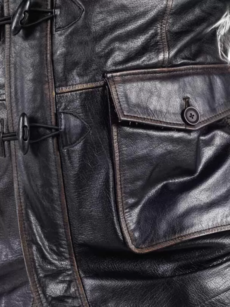 Rd Matan Foret Skindfrakke - Vintage Black^* Fashion