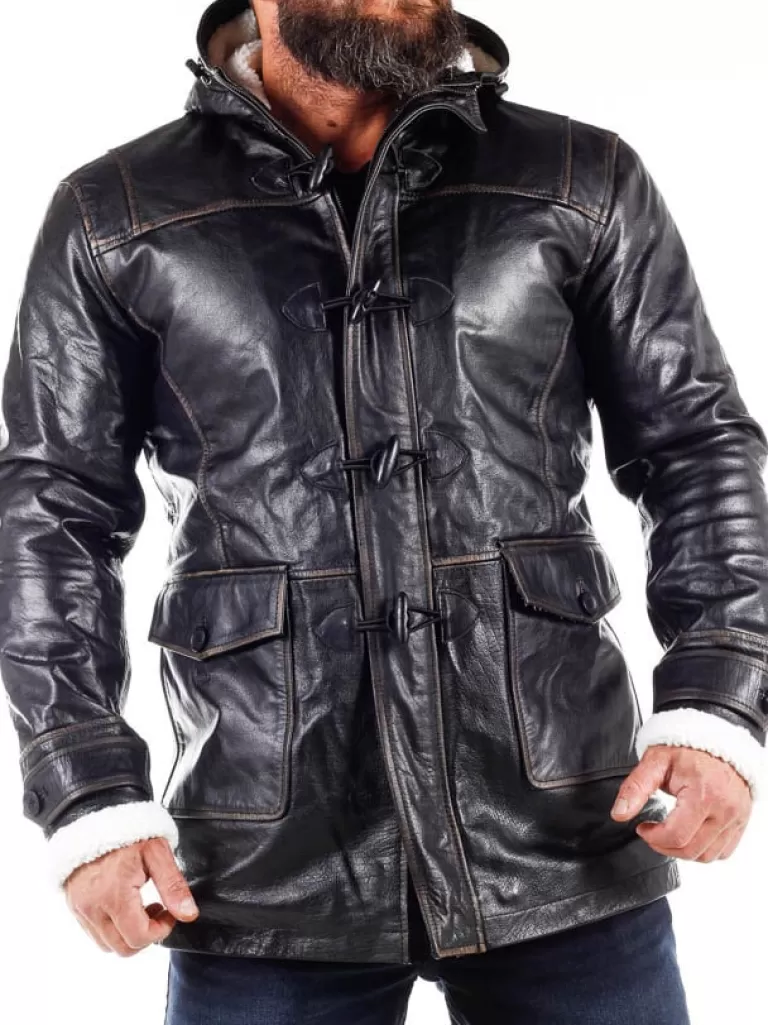 Rd Matan Foret Skindfrakke - Vintage Black^* Fashion