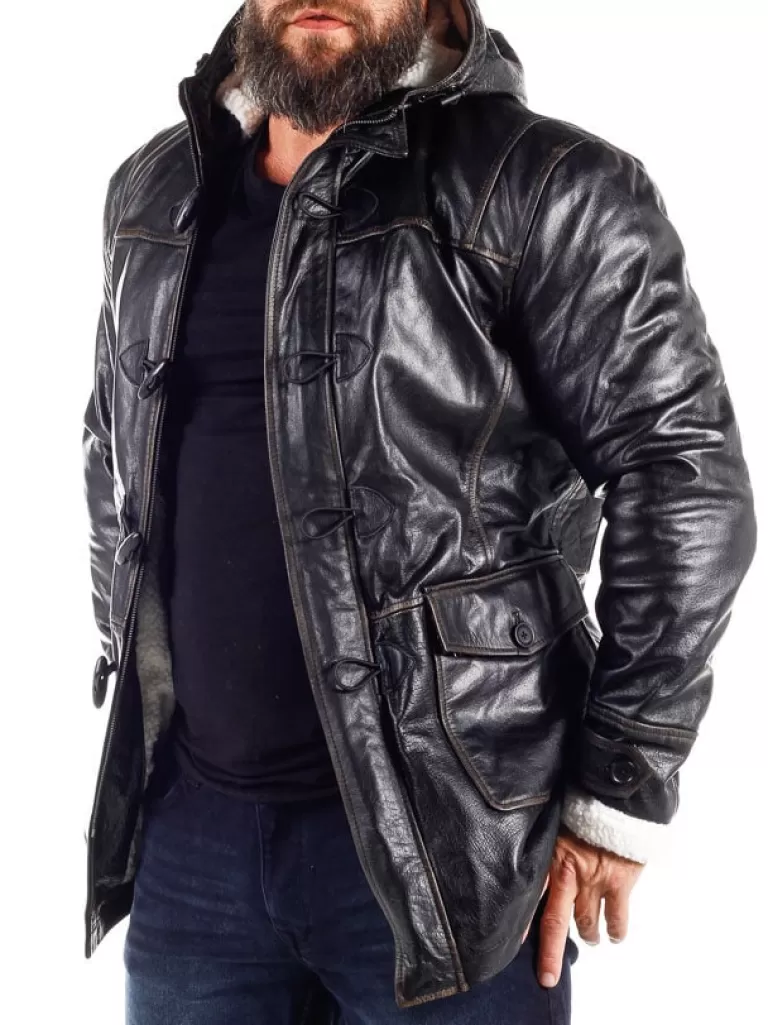 Rd Matan Foret Skindfrakke - Vintage Black^* Fashion